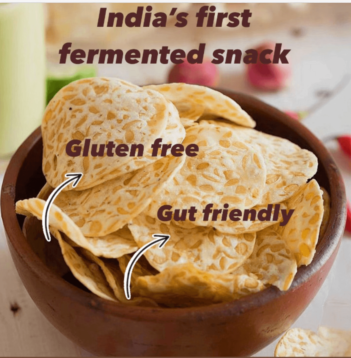 soybean tempeh chips