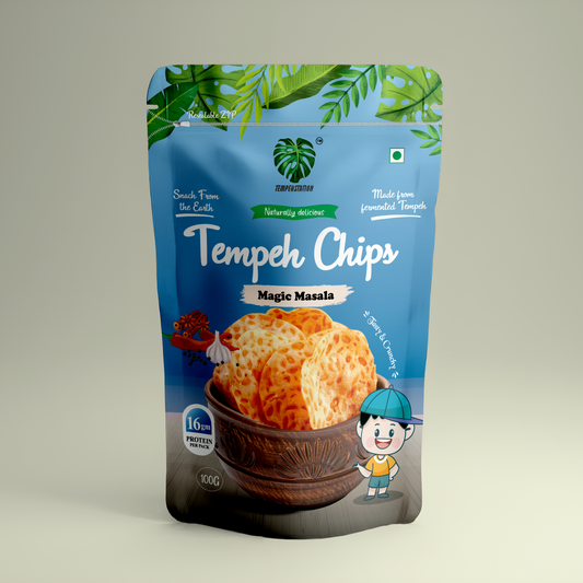 Magic Masala Tempeh Chips | 100g