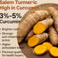 Salem Turmeric Fingers – High Curcumin, Premium GI-Region- 300 gms Selam Haldi Sabut Haldi Khadi Haldi Haldi Gaanth - Cooking Spices