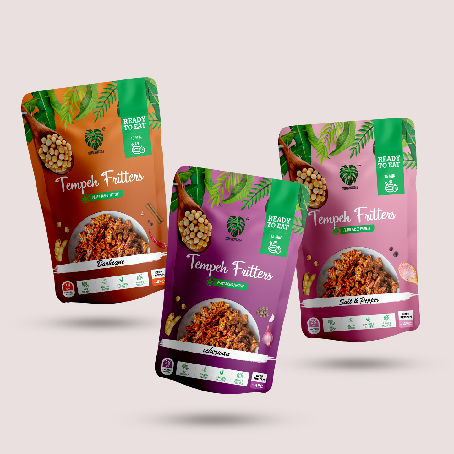 Pack of 3 Soybean Fritters Combo | 450 g