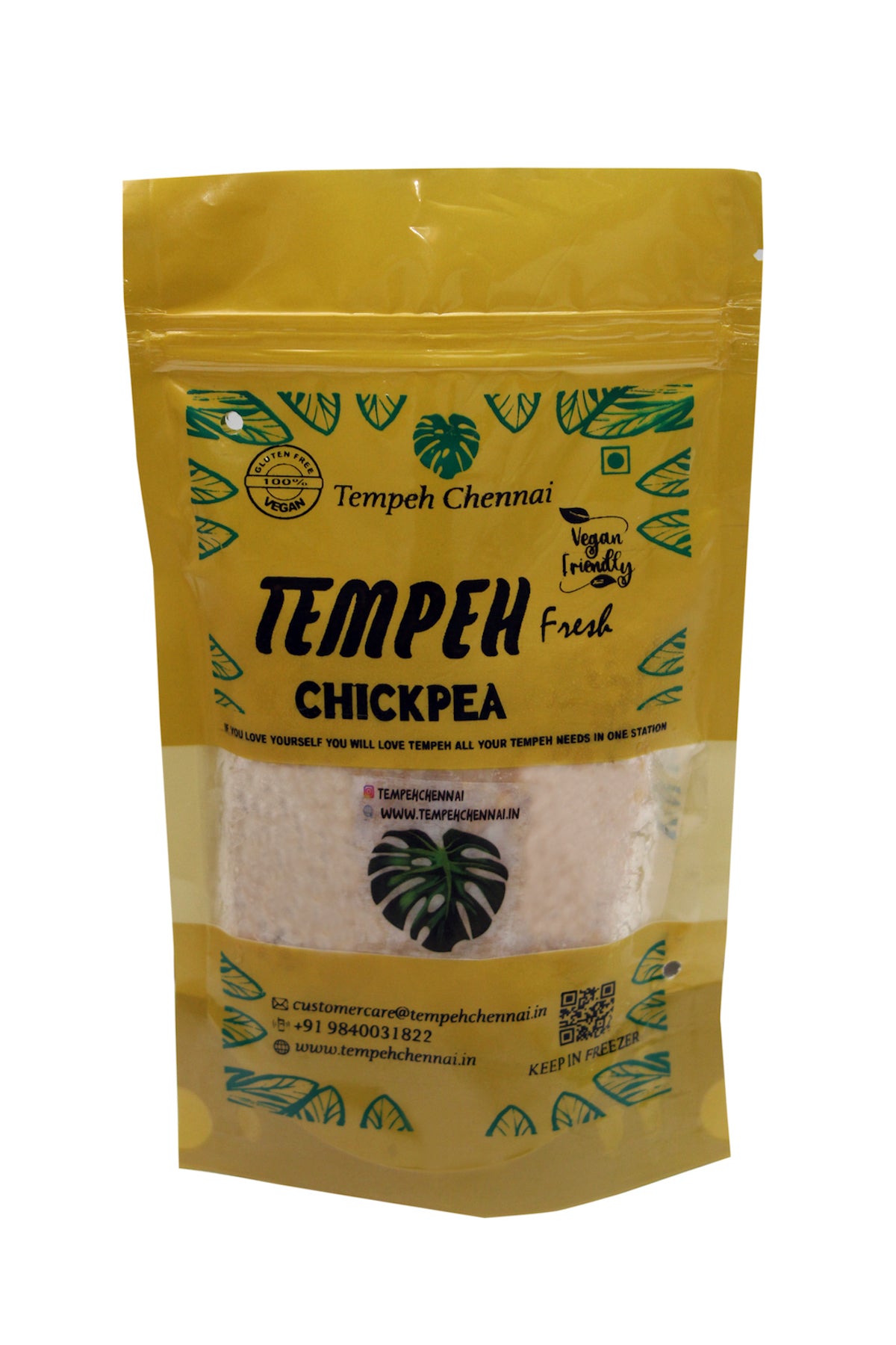 Bulk Chickpea Tempeh with Chia Seeds | 1kg