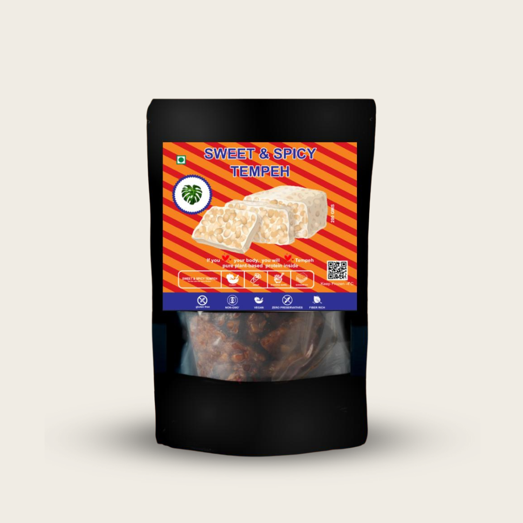 Sweet and Spicy Soybean Tempeh | 200g