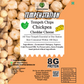 Cheddar Cheese Chickpea Tempeh Chips | 100g