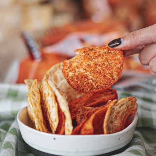 Himalayan Salt & Pepper Chickpea Tempeh Chips | 100g