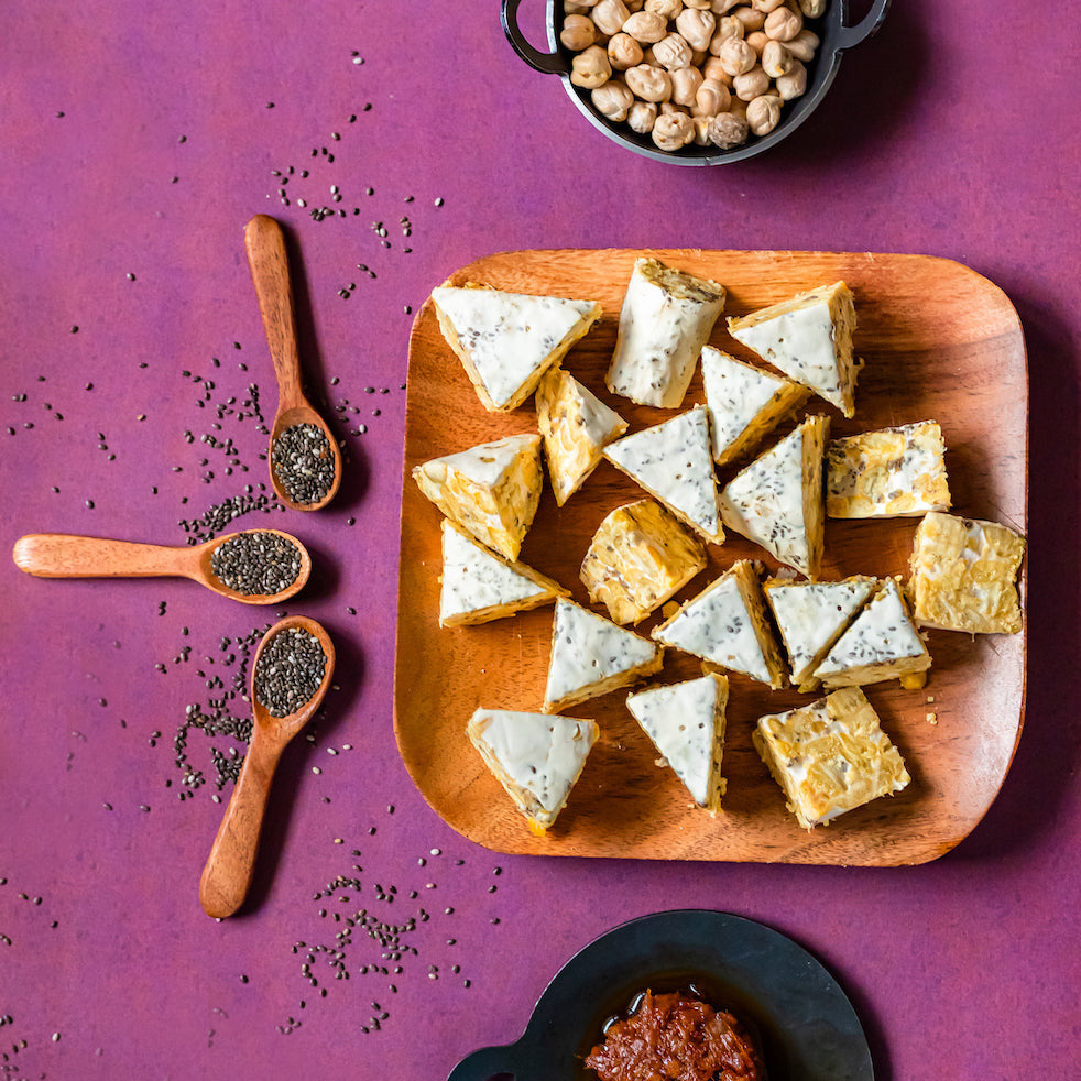 chickpea tempeh chia seeds